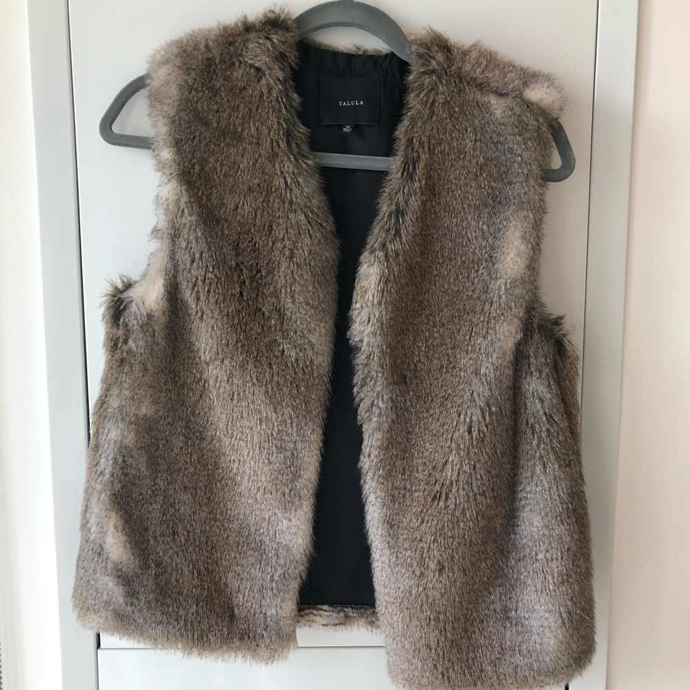 Talula Park Slope Faux Fur Vest